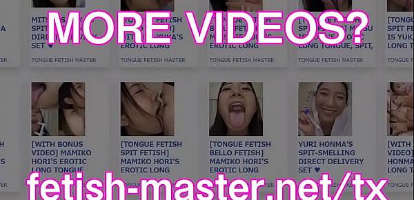 trendsJapanese Asian Tongue Spit Face Nose Licking Sucking Kissing Handjob Fetish - More at fetish-master.net